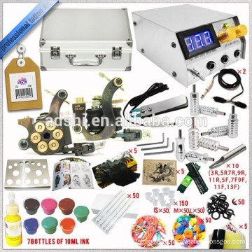 KIT DE TATUAGEM PROFISSIONAL, Adshi Advanced 2 Tattoo MACHINE Gun SET